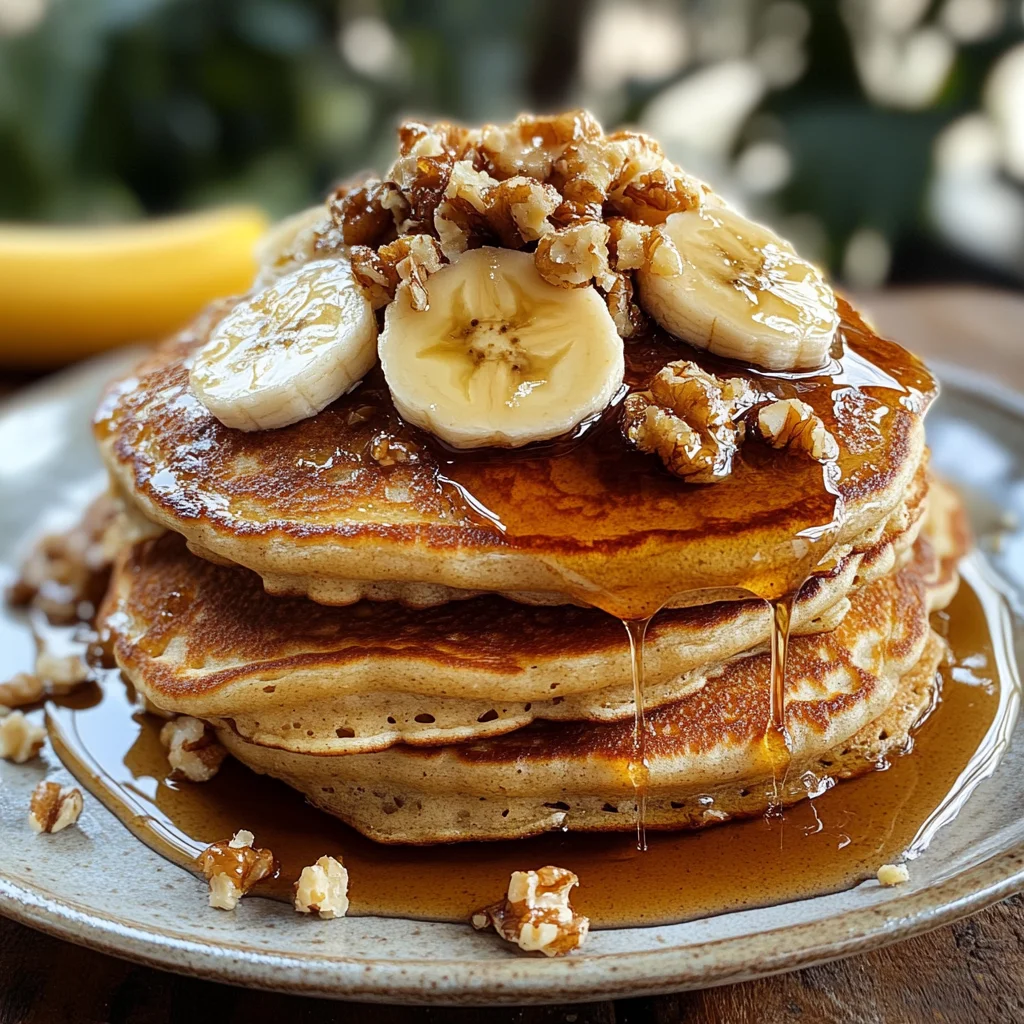 Brown Sugar Banana Pancakes