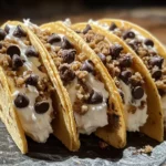 Cheesecake Cookie Dough Tacos