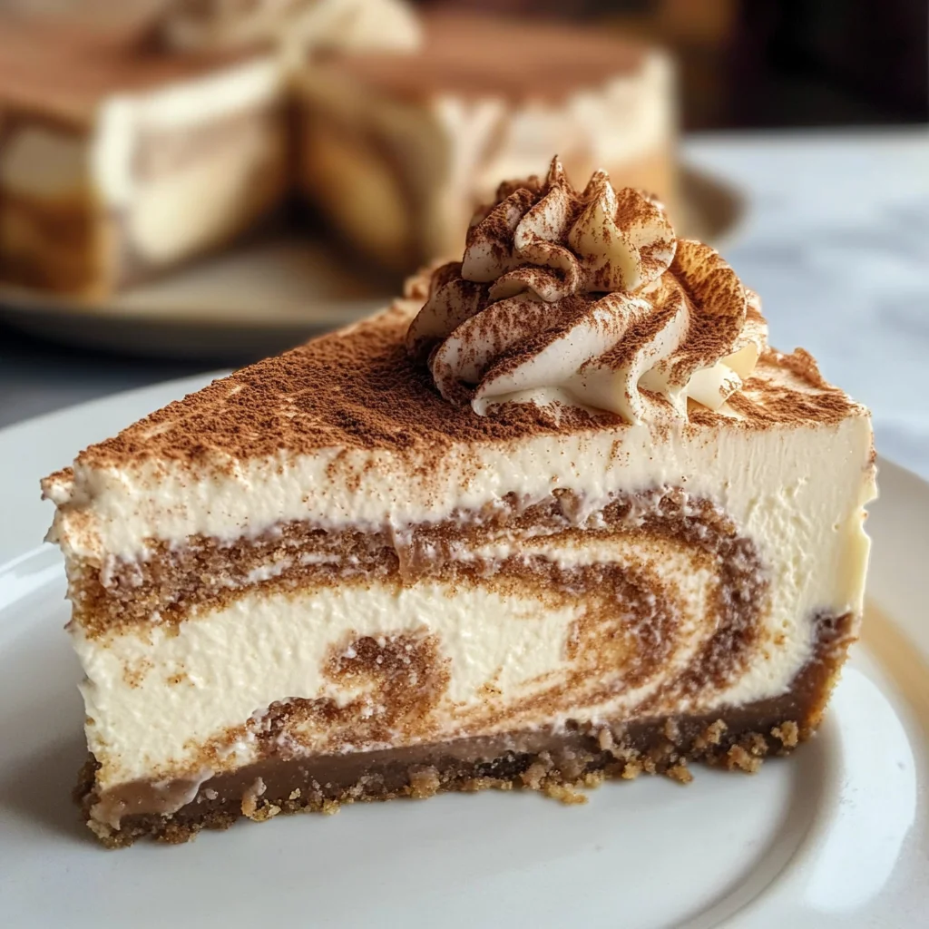 Cinnamon Swirl Cheesecake