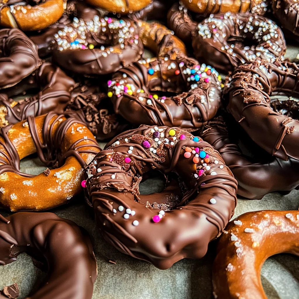 Classic Chocolate Covered Pretzels