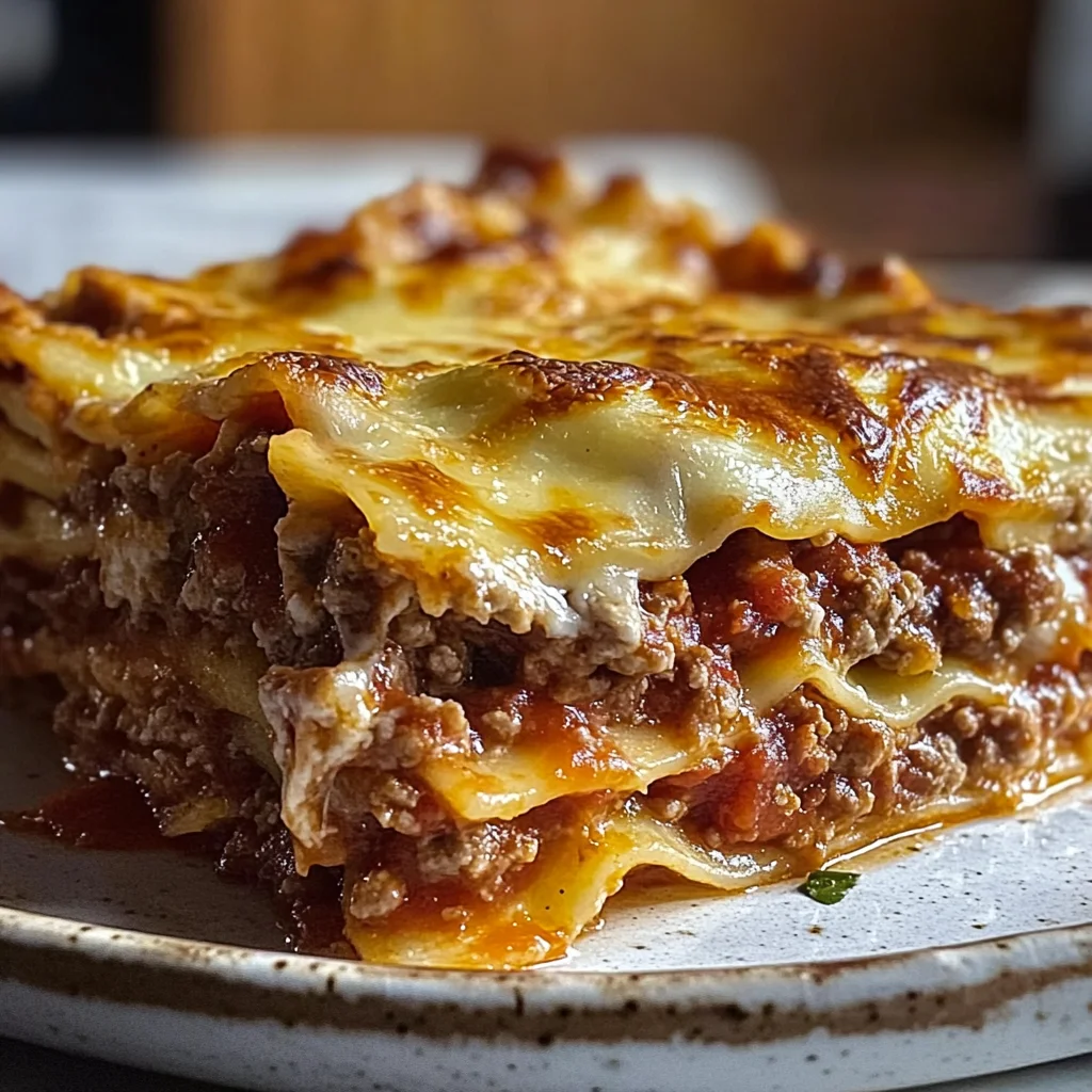 Classic Meat Lasagna