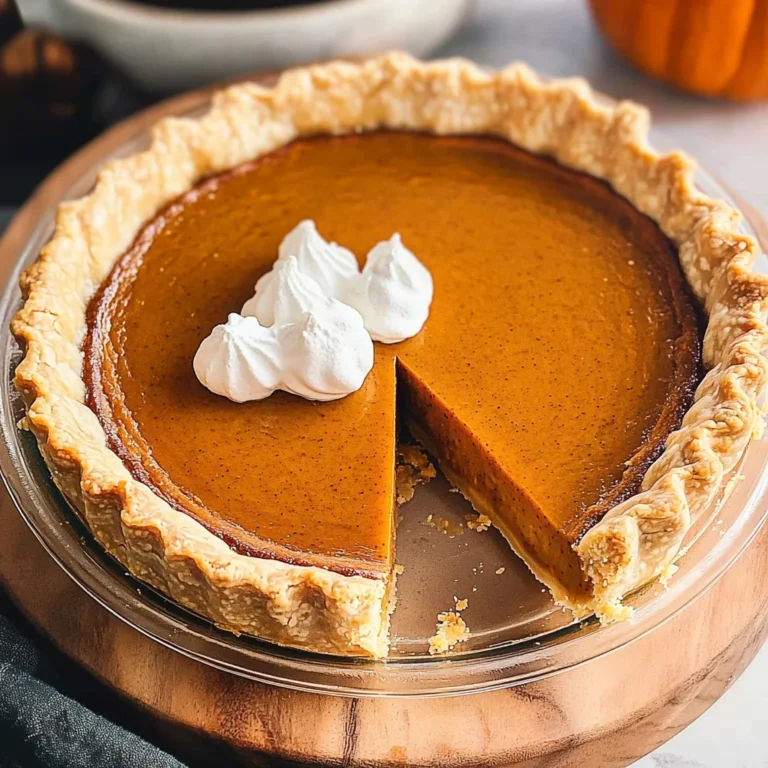Classic Pumpkin Pie