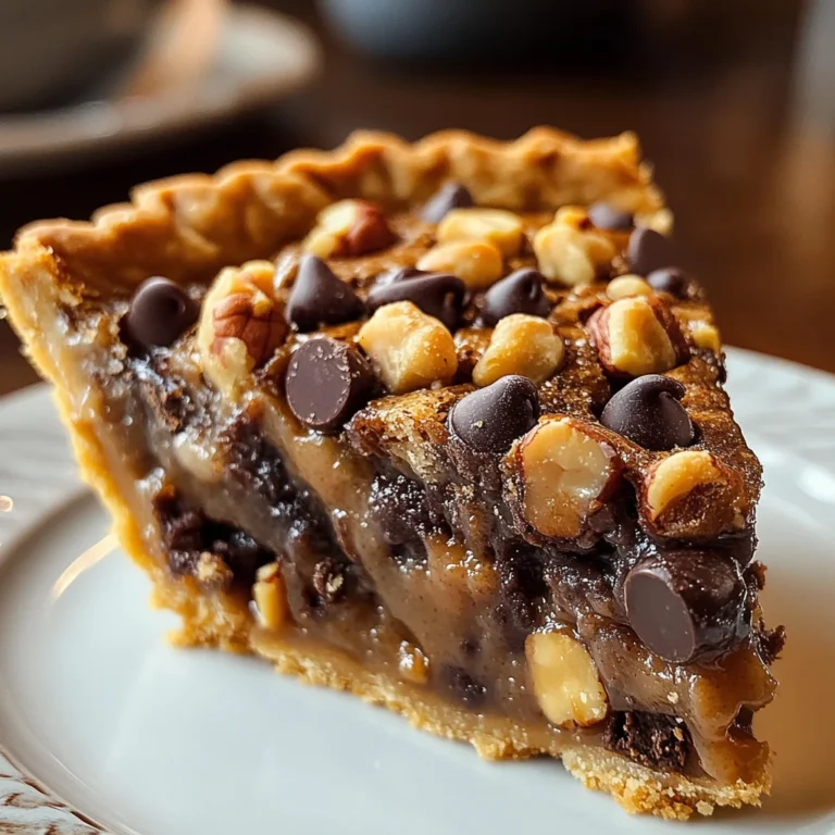 Peanut Butter Chocolate Chip Pecan Pie