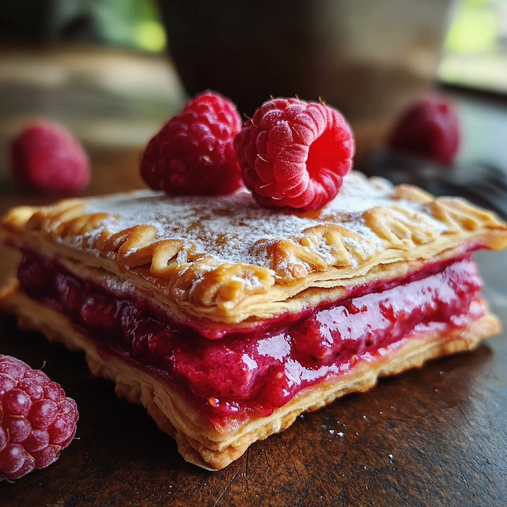Raspberry Protein Pop Tarts
