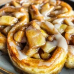 Cinnamon Roll Apple Pie