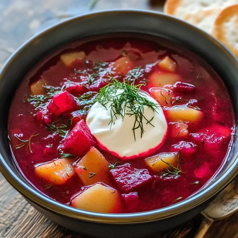Classic Borscht Recipe (Beet Soup)