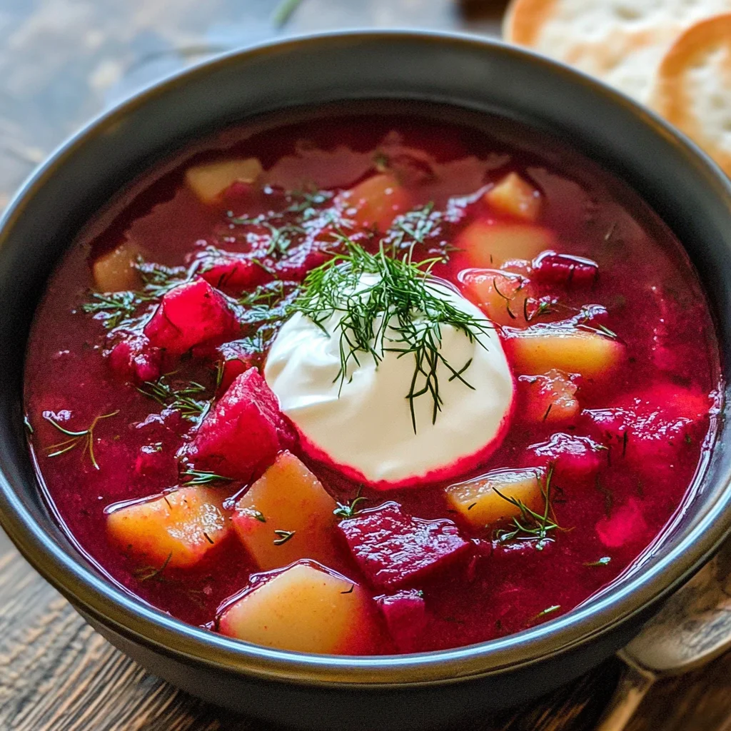 Classic Borscht Recipe (Beet Soup)