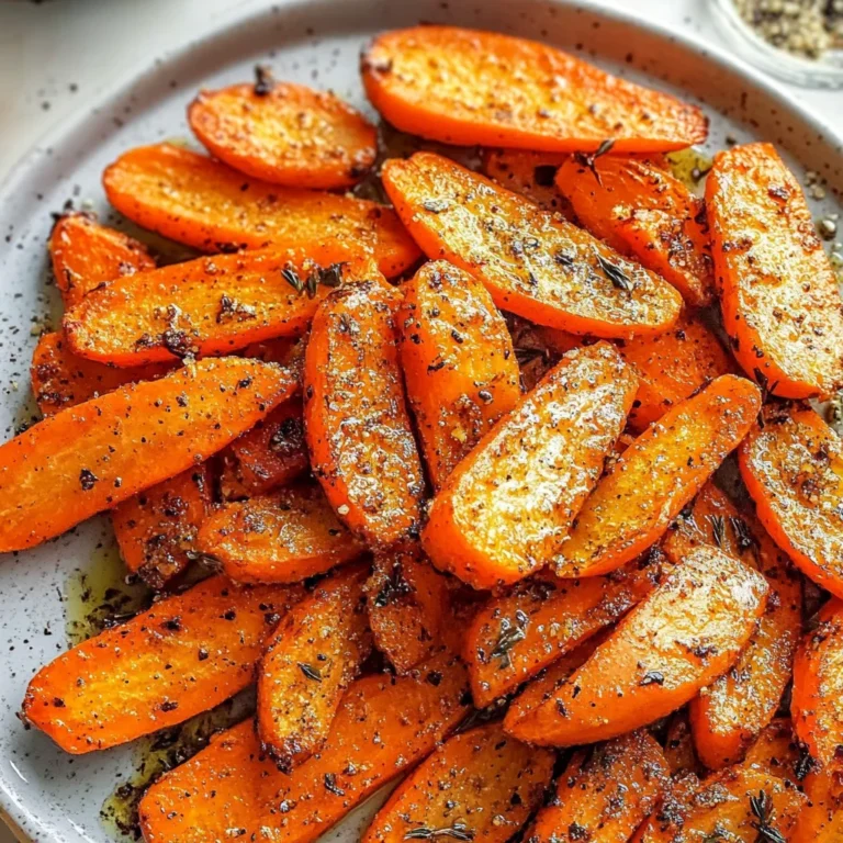 Easy Ranch Roasted Carrots