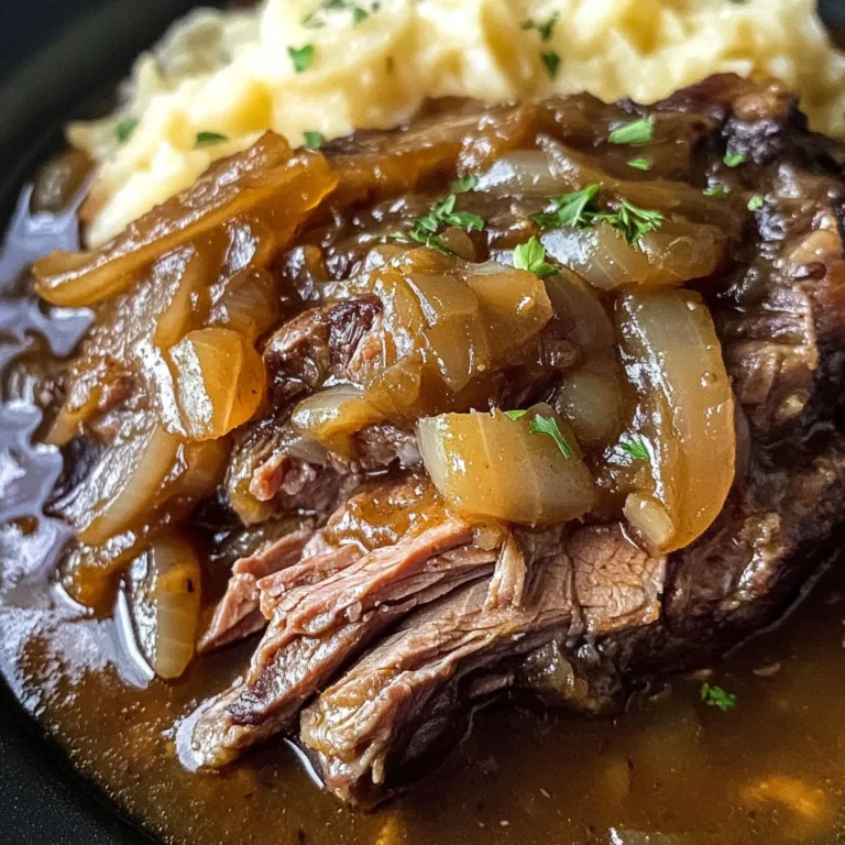 French Onion Pot Roast
