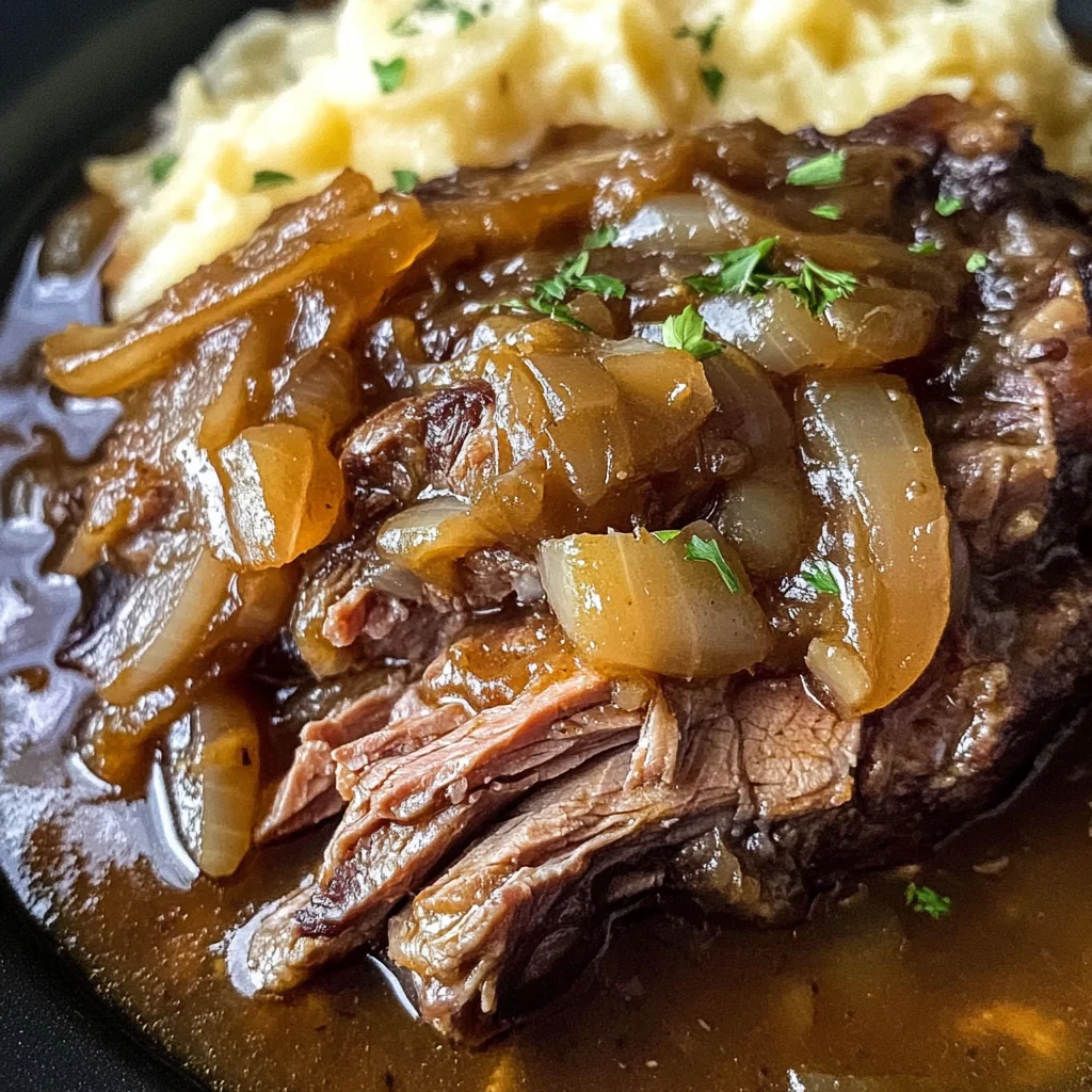 French Onion Pot Roast