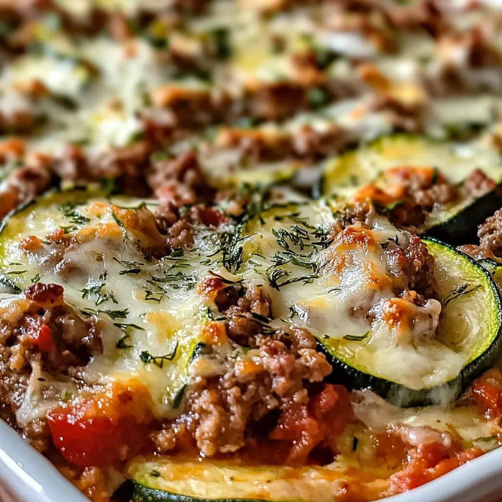 Ground Turkey Zucchini Casserole – Healthy Comfort Food