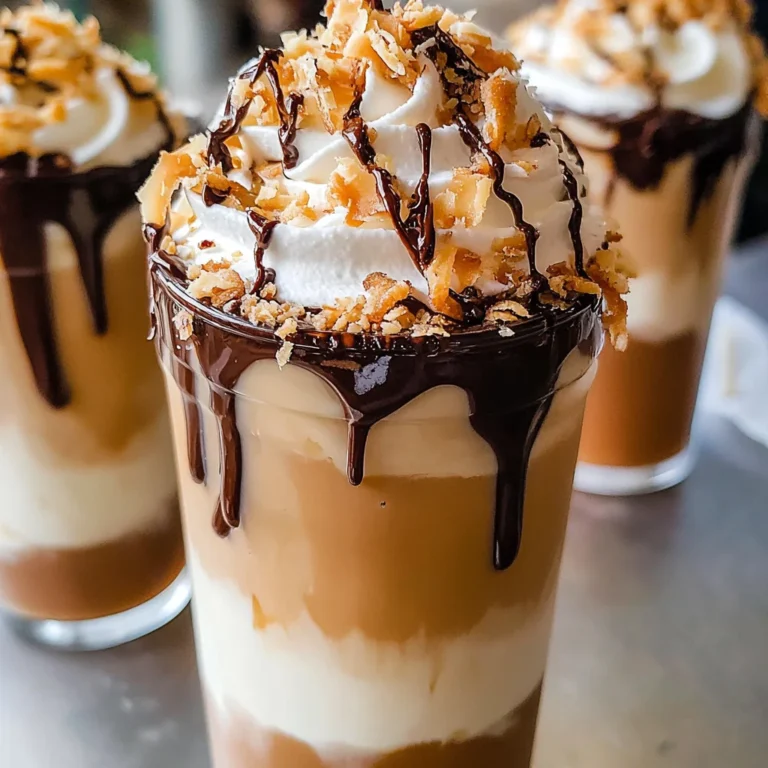 Samoas Iced Coffee