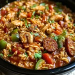 Slow Cooker Chicken Jambalaya