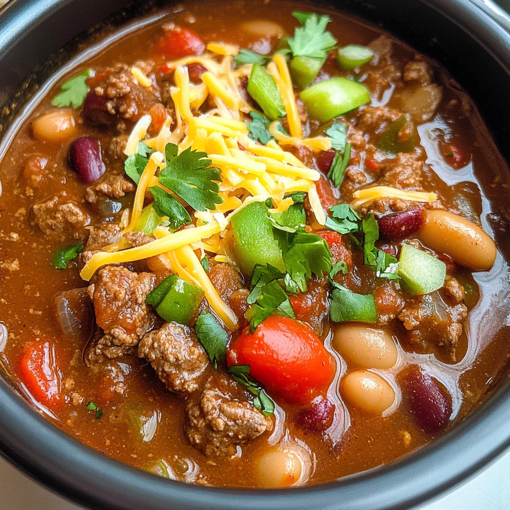 Slow Cooker Chili Con Carne