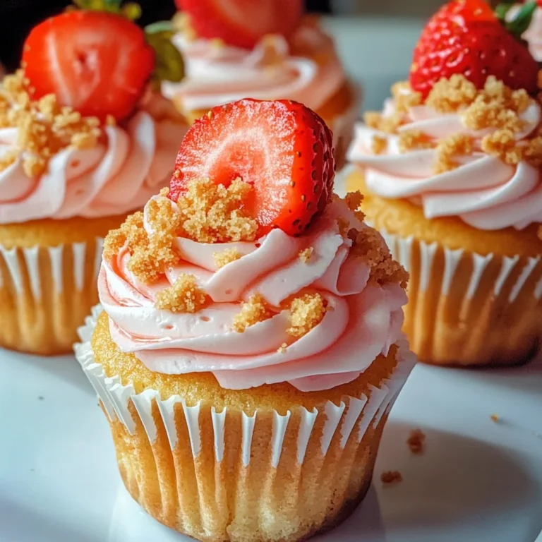 Strawberry Crunch Cupcakes: A Delicious Nostalgic Treat