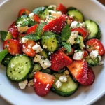Strawberry Cucumber Salad Recipe