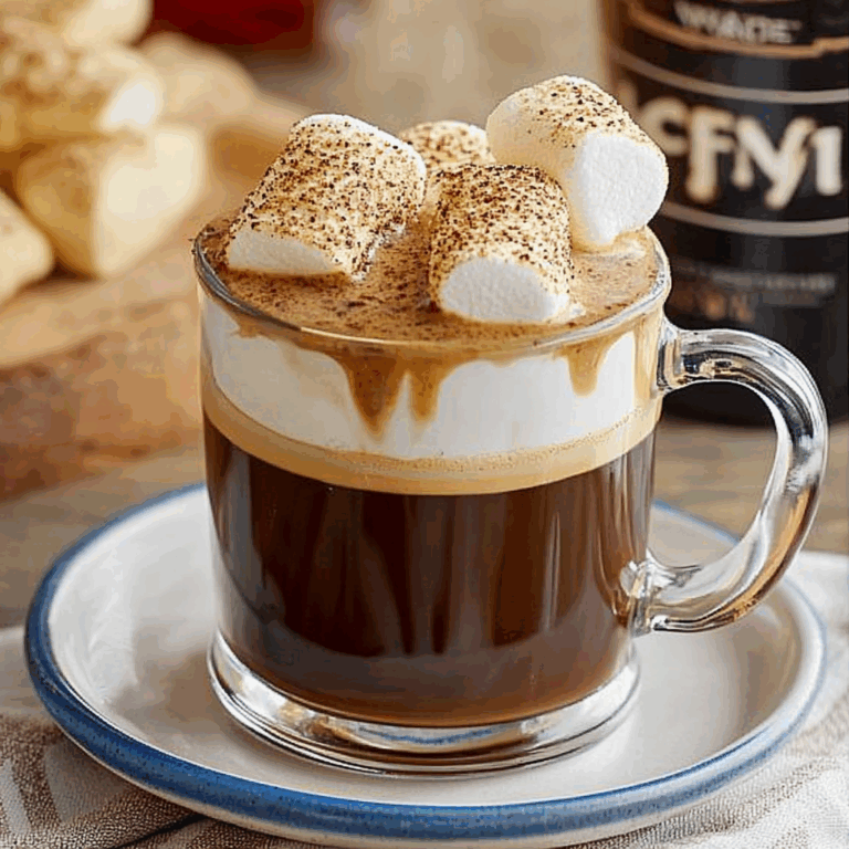 Toasted vegan marshmallows Coffee Syrup